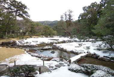 無鄰菴の冬景色