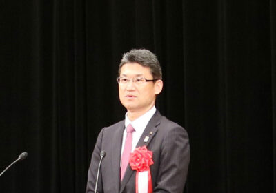 来賓祝辞（宮崎県知事 河野 俊嗣 様）