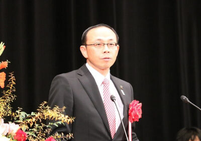 来賓祝辞（都城市長 池田 宜永 様）