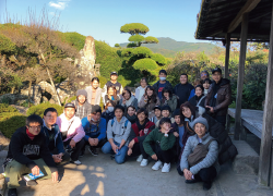 知覧武家屋敷群庭園視察