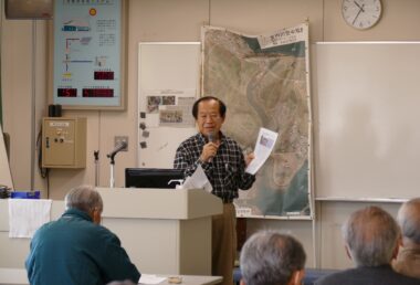 座学2「延岡周辺の観察スポット紹介｣ 講師 永田敏治 様