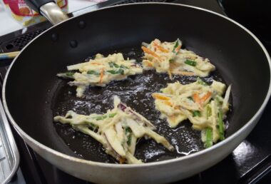 「がね」を手軽に作る方法～炒め焼き