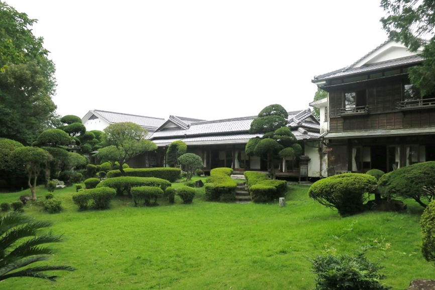 都城島津邸日本庭園