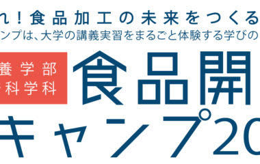 オリジナル餃子を開発せよ！　食品開発キャンプ2023を開催します