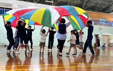 飯野高校 × 南九大連携企画「 チャレンジ運動教室」を開催しました