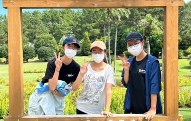 フローランテ宮崎の植栽計画と定植を実施