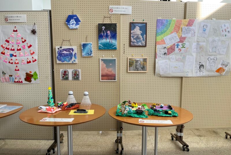 青空ラボに通う子どもたちが制作した作品