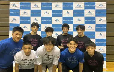 西日本学生レスリング新人選手権大会優勝