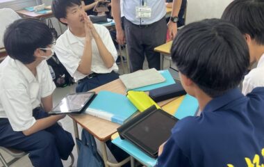 宮崎北高校「探究サポーター」活動に参加