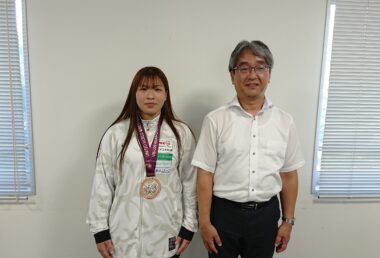 帰宮後、中瀬理事長に結果報告