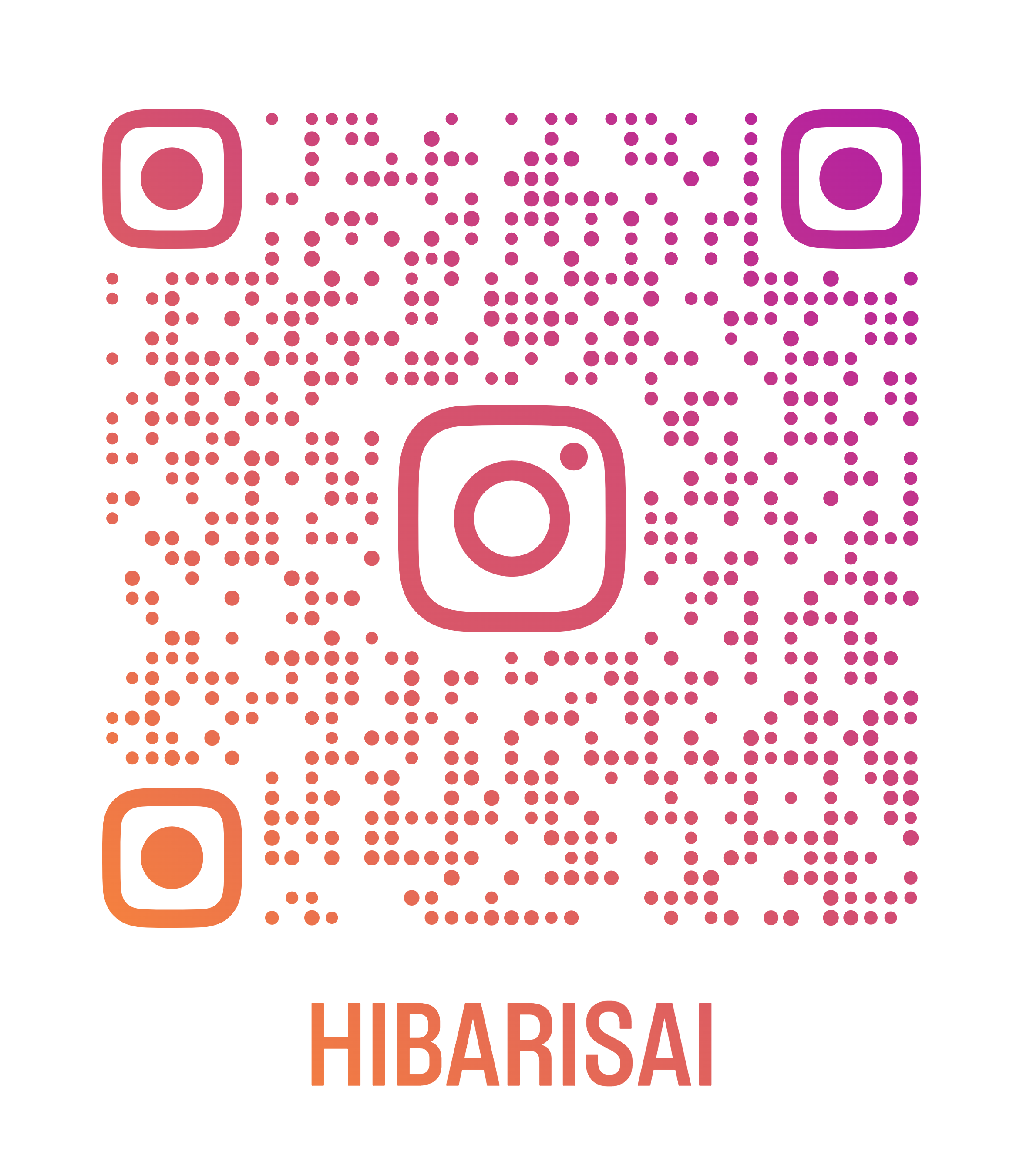 ひばり祭 Instagram QRコード