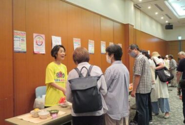 第2部・楽しく学ぶ肝活コーナーにて