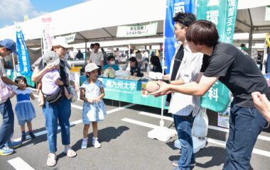 都城市「地産地消で健康フェア」に出展